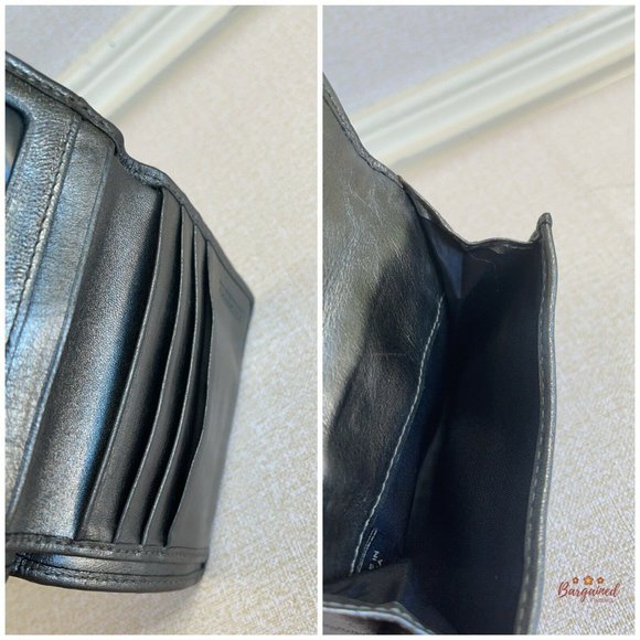 Authentic BURBERRY Shimmer Check Bifold Wallet - Picture 11 of 12